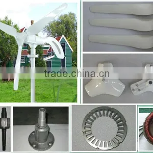 Small Wind Turbines 200W,300W,400W,500W Wind Solar Hybrid Street Light thumbnail-2