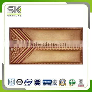 French Design 40 BY 40 CM Carving Leather Wall Covering thumbnail-1