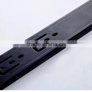 45mm Three Section Device High Quality Ball Bearing Slides With Damper Slide Solf-closing Drawer Slide thumbnail-6