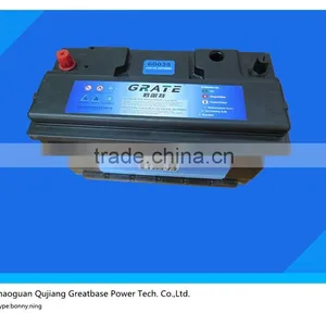 High Quality DIN Standard Maintenance Free Car Battery (N100) 60038-MF--100AH , 12V thumbnail-2