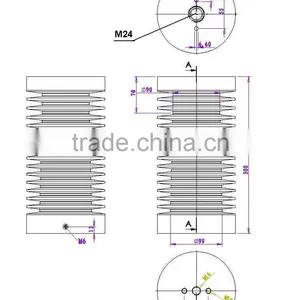 Supply High Voltage Epoxy Resin CG40.5-1mm Capacitive Insulator thumbnail-2