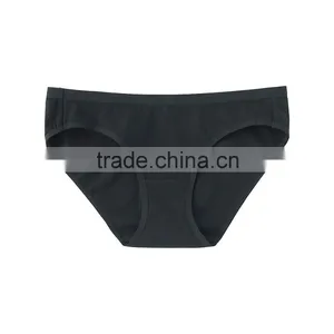Best Selling Comfortable Women Cotton Plain Dyed Bikini Underwear thumbnail-4