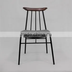 High Quality Wholesale Steel Tube Metal Chair thumbnail-1