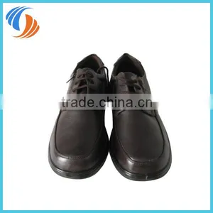 Men Spring/Autumn Brown Lace Up Zipper PU Leather Shoes Air-Cushioned Shoes thumbnail-1