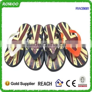 Hot Sale Camo Print Summer Beach Walk Men Beach Slipper thumbnail-4