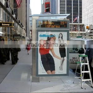 Aluminium Bus Shelter Light Box Display thumbnail-1