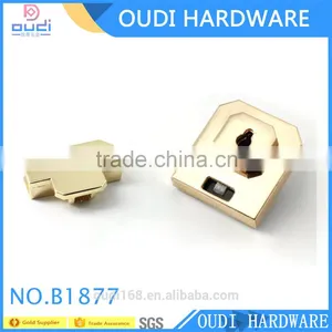 Hight Quality Fashion Zinc Alloy Metal Key Lock for Briefcase Bag Lock Hardware Bag Accessories Quality Choice thumbnail-2