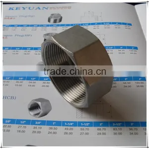 150# 304 Threaded Cap Fitting thumbnail-1