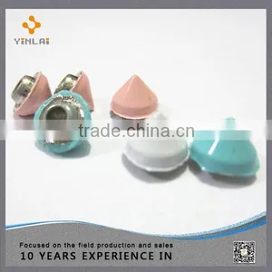 Colorful Cone Zinc Alloy Rivet New Products thumbnail-2