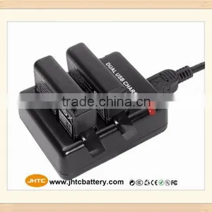 Mini USB Micro USB Dual Port AHDBT-401 Battery Charger for Go Pro 4 thumbnail-1