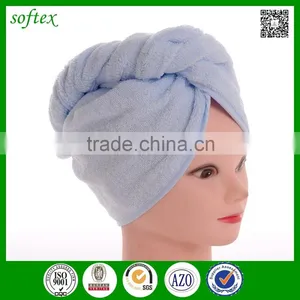 Neutral Quick Drying Turbie Twist Hair Turban Towel 100 Cotton thumbnail-1