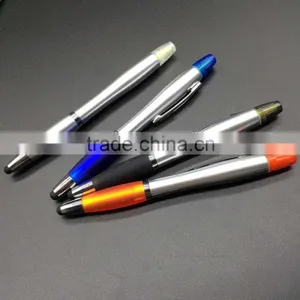 High Quality Promotional Gift 3 in 1 Highlighter Pen Quality Choice thumbnail-1