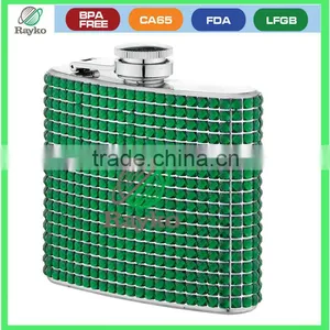 Easy Taking for Outdoor Hip Flask,100% Pure Tin Welding Hip Flask thumbnail-1