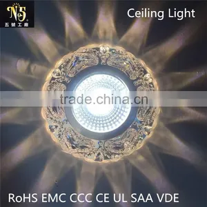 Modern LED Glass Corridor Downlight Factory Guzhen Zhongshan LED Downlight Factory CE FCC CCC RoHS thumbnail-2