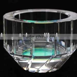 Exquisite Crystal Glass Bowls With Nice Lids thumbnail-3