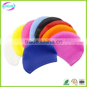 High Quality Silicon Japanese Mesh Swim Cap thumbnail-6