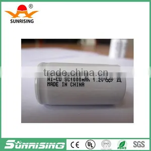 Ni-CD SC1000mAh 1.2V Rechargeable Battery for thumbnail-2