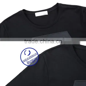 Wholesale Printed Cotton Custom Mens T-shirt With Side Zip thumbnail-3