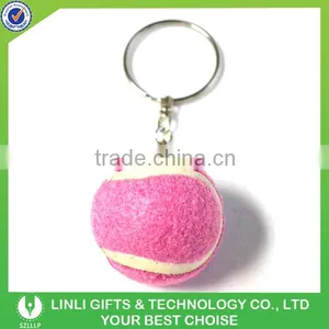 Giveaways Fuzzy Tennis Ball Key Chain thumbnail-5