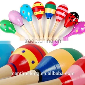 Baby Rattle Toy Wooden Rattle thumbnail-3