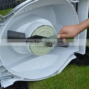 Hand Push Electric 1600w-1800w Plastic Deck Lawn Mower Induction Motor thumbnail-3