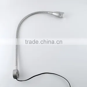 Flexible Gooseneck Hotel Bed Lamp (SC-E101) thumbnail-6