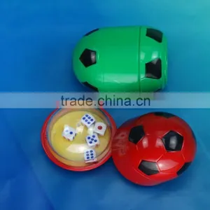 Bar Entainment Dice Cup Cute Disign /plastic Football Design Dice Cup With Lid thumbnail-4