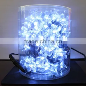 10m Outdoor Decoration White LED Cherry String Lights thumbnail-1