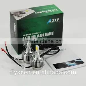 33W 3000LM Car LED Head Auto Bulb h3 Car Head Bulb h7 3000k 6000k LED Head Light Headlamp 12V 24V White Yellow LAMP Quality Choice thumbnail-1