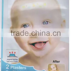 Disposible Cooling Gel Plaster for Babies Quick Physical Cooling High Water Content thumbnail-1