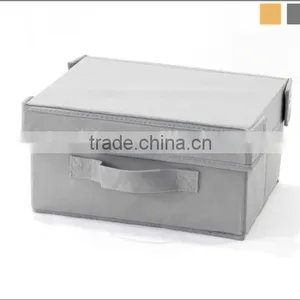 NON-WOVEN CUBE WITH ATTACED COVER/NON-WOVEN STORAGE BOX WITH ATTACED COVER thumbnail-3