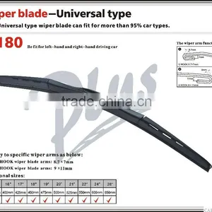 T180 Car Accessories J-HOOK Wiper Arm OEM QUALITY Windshield Wiper Blades thumbnail-5