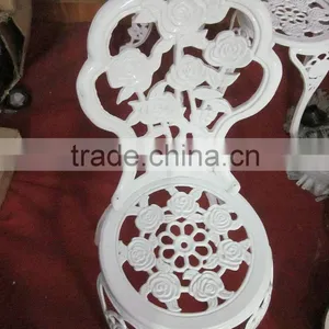 Cast Iron Garden Chair Table thumbnail-2