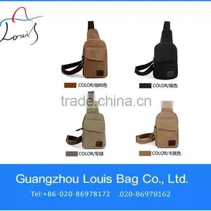 Canvas Travel Shoulder Bag Customized Fashionable Canvas Bag Cotton Canvas Shoulder Bag thumbnail-1