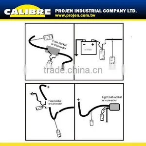 CALIBRE Hybird Car Repair Heavy Duty 6 to 42V Auto Circuit Tracer thumbnail-2