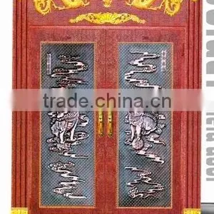 Rome Column1 + Copper Carved Door thumbnail-1