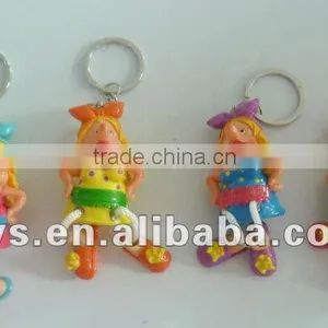Girl Doll Floating Keychain thumbnail-1