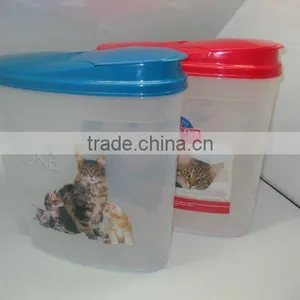 Plastic Pet Container With Lids thumbnail-1