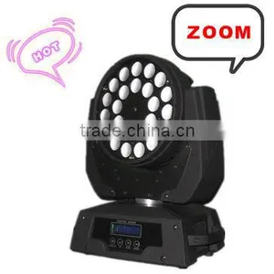 24PCS 15W RGBWA 5 in 1 Zoom Moving Head Disco Equipment thumbnail-1