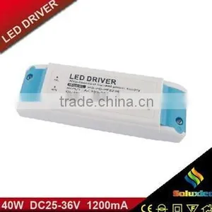ac dc Plastic Case Led Power Supply With 40W 1200mA thumbnail-1