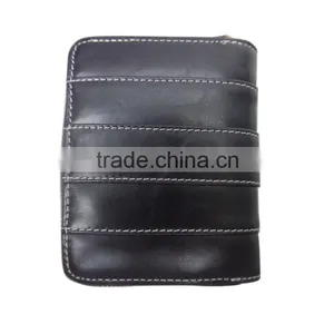 Hot Selling Professional Fashion Travel Card Wallet Men Genuine Leather Wallet thumbnail-3