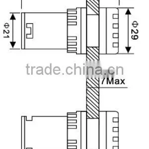UTL Best Selling Products In Asia Car Alarm Led Indicator Lights 220 Volt 24 Volt 12 Volt thumbnail-4