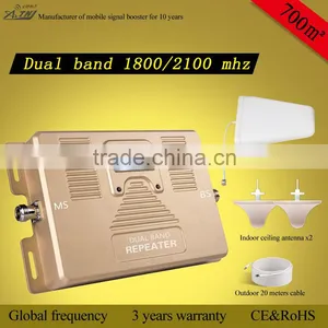 ATNJ Automatic Avoid Self-excitation Dual Band Mobile Signal Repeater thumbnail-1