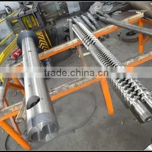 Parallel Twin Screws Extruder Screw Barrel for Plastic Extruder thumbnail-6