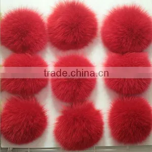 Wholesale Real Pon Pom Fox Fur thumbnail-2