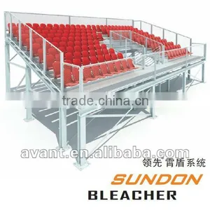 Fixed Durable Stadium School Use Metal Bleacher System thumbnail-1