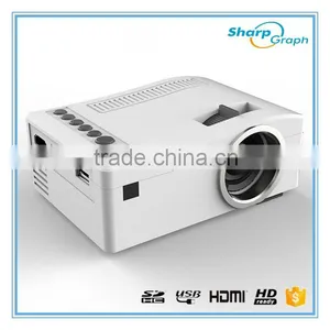 Wholesale UNIC Mini 48lux LED Lamp Handheld Projector UC18 Pico LCD Home Cinema Proyecto thumbnail-6