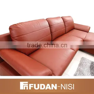 Modern Home Furniture Leather Sectional Corner Sofa Bangladesh Supplier's Choice thumbnail-3