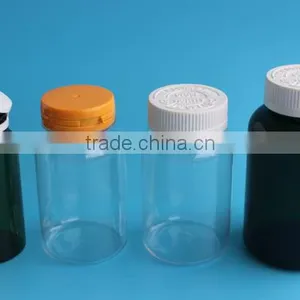 275CC Green Wide Mouth Plastic PET Medicine Bottle, 275ml Pharmaceutical Pill Container Bottle With Tear Lid thumbnail-4