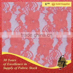 Cheap Lace Fabric for Dress ,stocklot Lace Fabric thumbnail-3